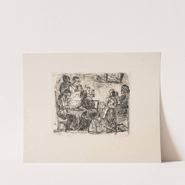 Evening Party (1912) by Max Beckmann