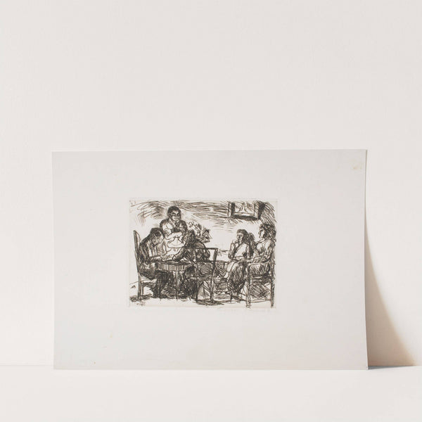 Evening Party (1912) by Max Beckmann