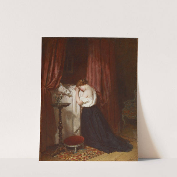 Evening Prayer by Antoine-Émile Plassan