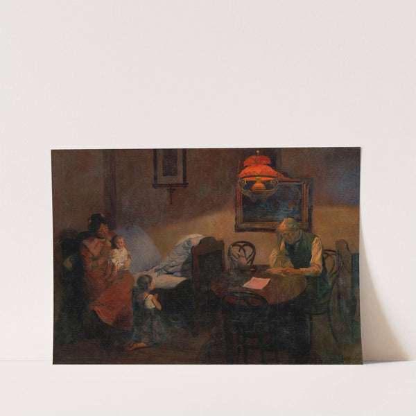 Evening Prayer by Gustáv Mallý