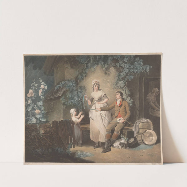 Evening Return from the Fair by Francis Wheatley