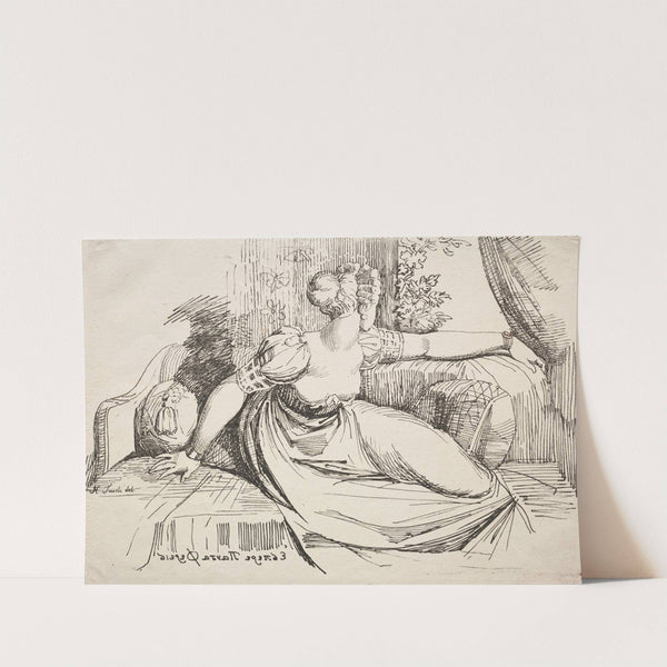 Evening Thou Bringest All (1803) by Henry Fuseli