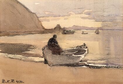 Evening, York Bay