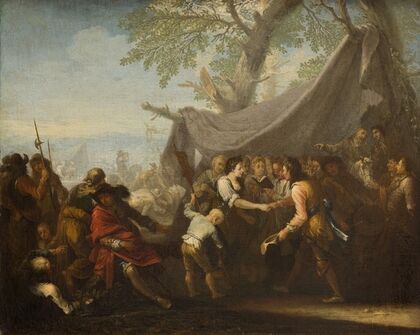 Event at a Military Camp (Wedding at a Military Camp) (1711)