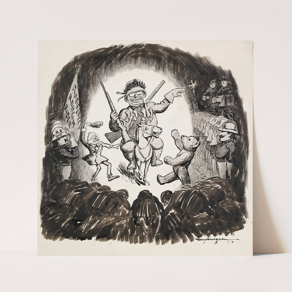 Ever pursued by the inexplorable limelight (1910) by William Henry Walker