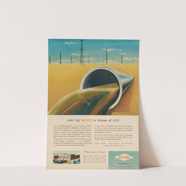 Ever Try Washing a Stream of Oil (1952) by Dow Chemical Company