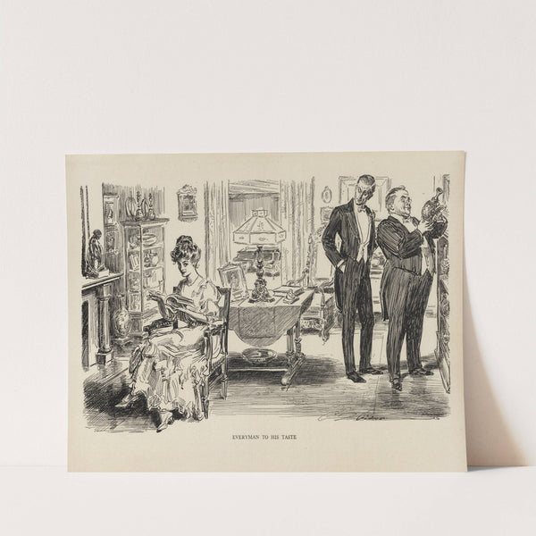 Every man to his taste (1916) by Charles Dana Gibson