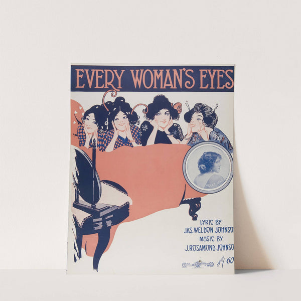 Every woman’s eyes by Anonymous