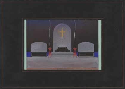 Everyman: Sketch no. 1 (Gravestones) (1934-1943)