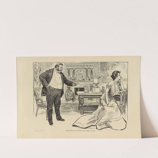 Everything in the world that money can buy (1900-1905) by Charles Dana Gibson