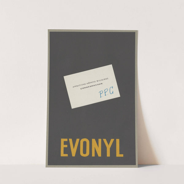 Evonyl (1910-1950) by Laboratoires Fluxine