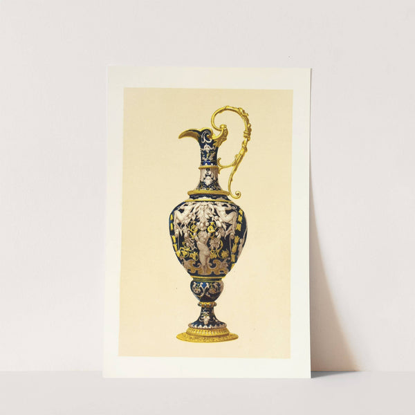 Ewer, Enamel on Copper, in the Manner of the Enamels of Limoges by John Charles Robinson