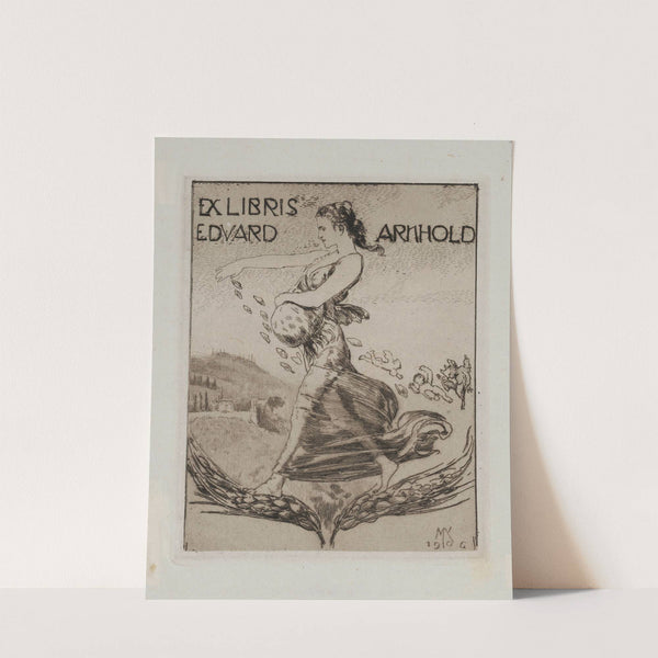 Ex Libris Eduard Arnhold (1906) by Max Klinger