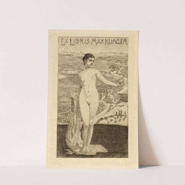 Ex libris Max Klinger (ca 1896) by Max Klinger