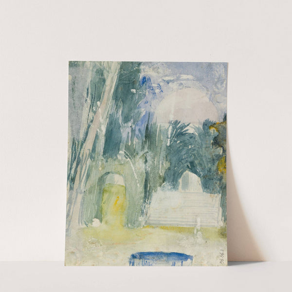 Ex libris pour Marizika (1900) by Ary Ernest Renan