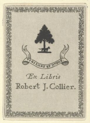 Ex Libris Robert J. Collier (1900-1925)
