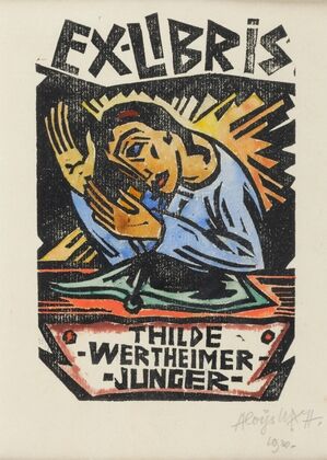 Ex libris Thilde Wertheimer-Junger