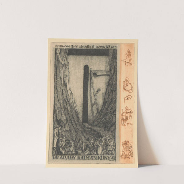 Ex libris van Arady Kálmán by Kornél Révész