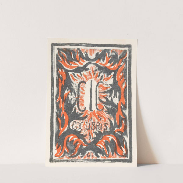 Ex libris van Carel Lion Cachet (1932) by Carel Adolph Lion Cachet