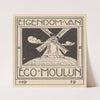 Ex libris van Eco Moulijn (1876) by Simon Moulijn