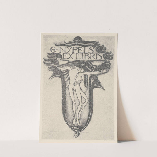 Ex libris van G. Nypels by Willem Arondéus
