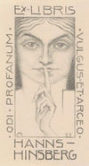 Ex libris van Hanns-Hinsberg (1925)
