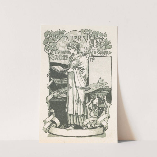 Ex libris van Hermann Scheiner by Anonymous