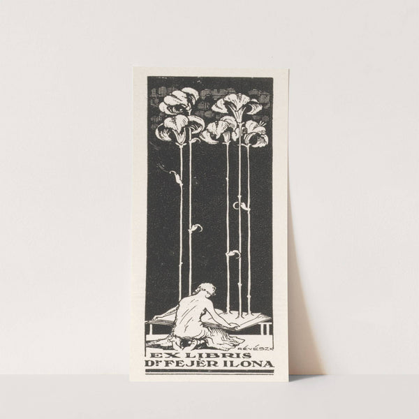 Ex libris van Ilona Fejér (1931) by Kornél Révész
