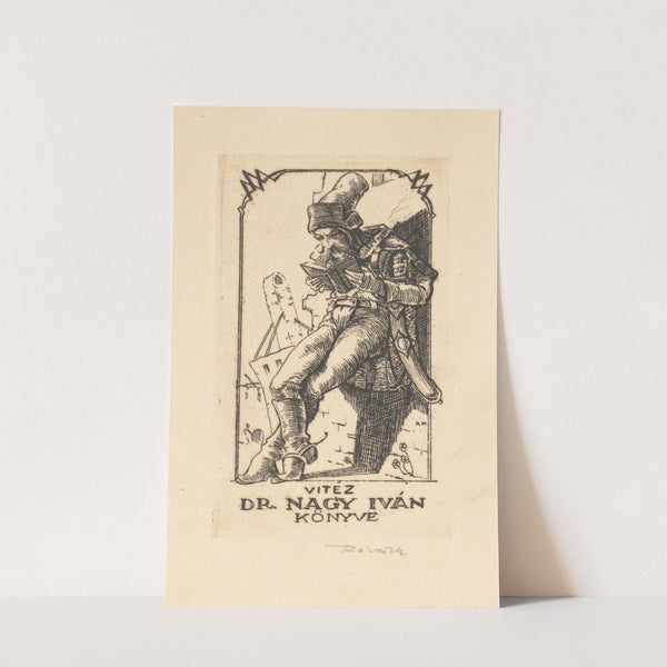 Ex libris van Iván Nagy (1935) by Kornél Révész