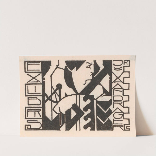 Ex libris van J. van der Ager by Reijer Stolk