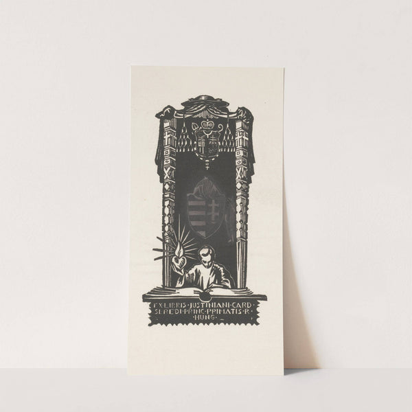 Ex libris van kardinaal Jusztinián Serédi (1932) by Kornél Révész
