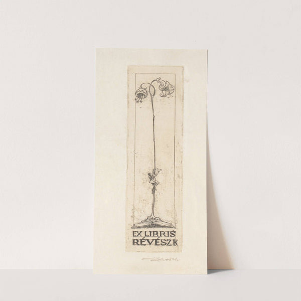 Ex libris van Kornél Révész (1932) by Kornél Révész