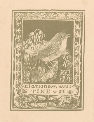Ex libris van Tine van Hoytema