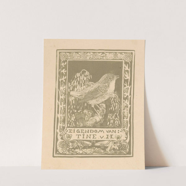 Ex libris van Tine van Hoytema by Theo van Hoytema