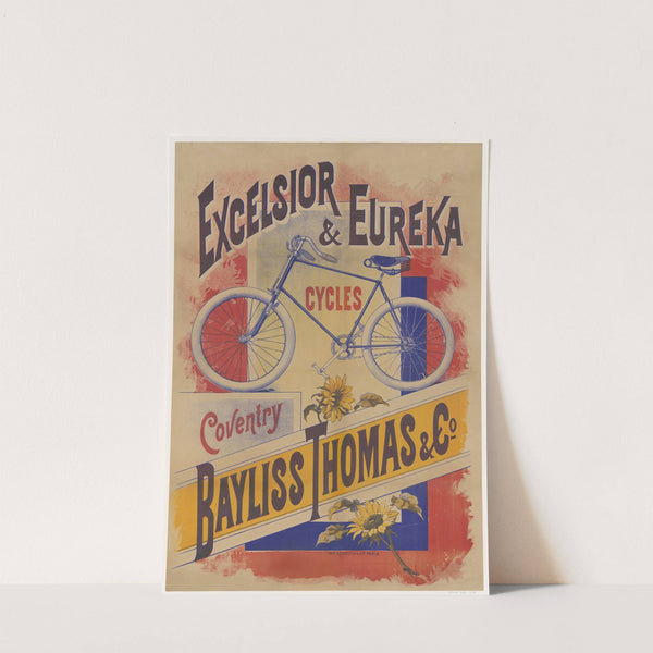 Excelsior & Eureka. Cycles, Coventry. Bayliss Thomas & Co (1895) by Imp. Kossuth & Cie