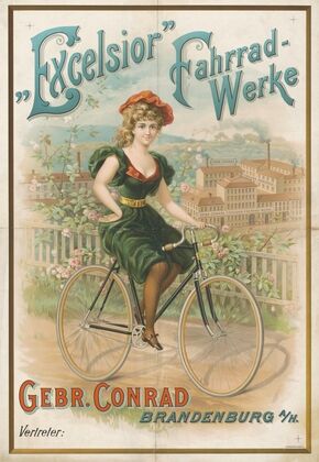 Excelsior Fahrrad-Werke. Gebrüder Conrad, Brandenburg (1896 - 1906) — size preview