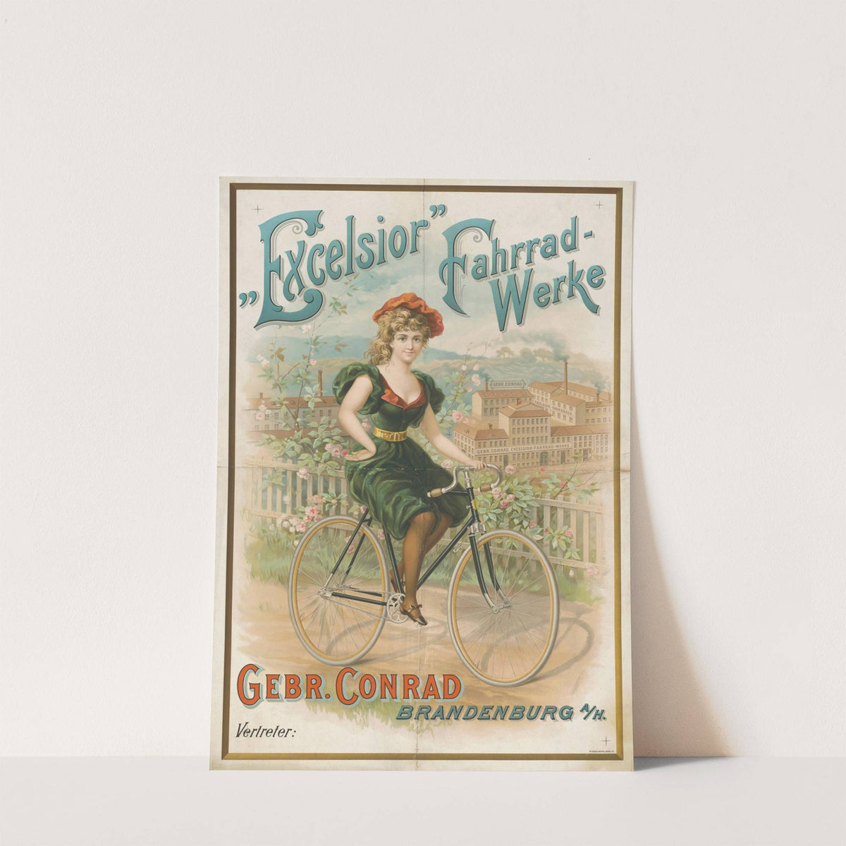 Excelsior Fahrrad-Werke. Gebrüder Conrad, Brandenburg (1896 - 1906) by W. Hagelberg AG