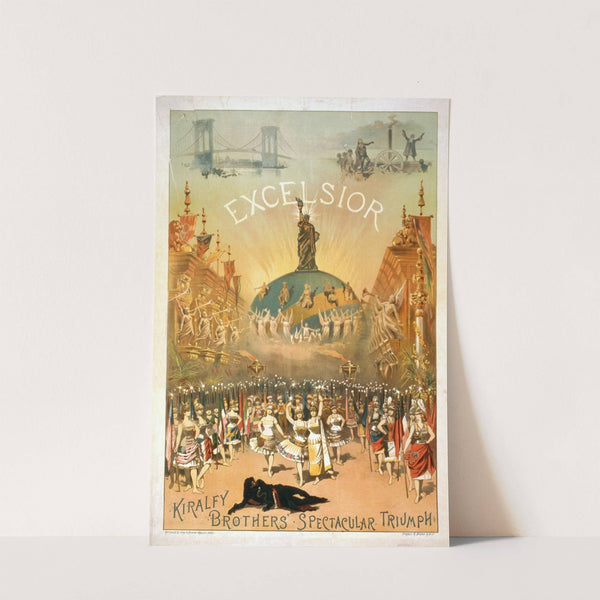 Excelsior Kiralfy Brothers' spectacular triumph. by Forbes Co.