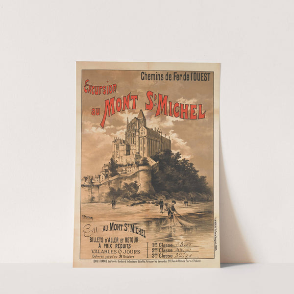Excursion au Mont St-Michel (1895) by Gustave Fraipont