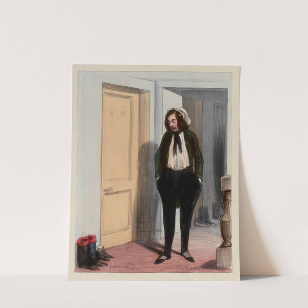 Excusez (1839-1841) by Paul Gavarni