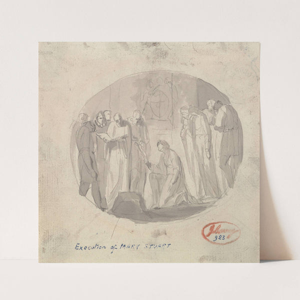 Execution of Mary Stuart by George Romney