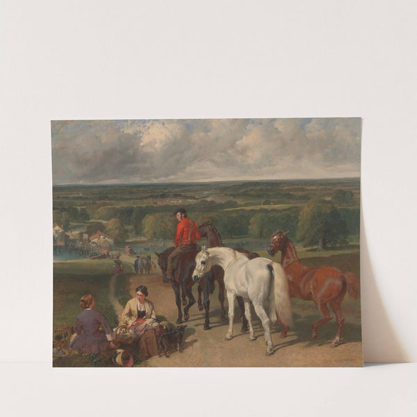 Exercising the Royal Horses by John Frederick Herring Snr.