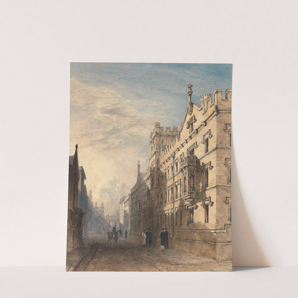 Exeter College, Oxford by Joseph Murray Ince