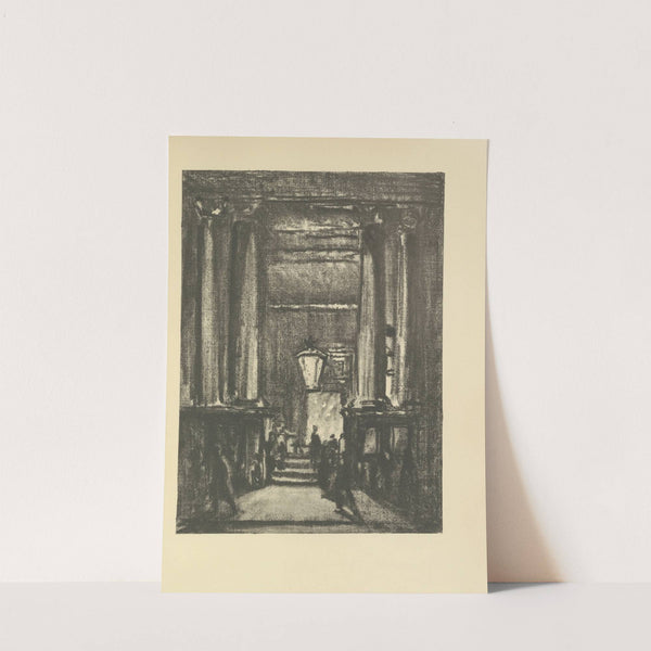 Exeter Hall (1928) by Joseph Pennell