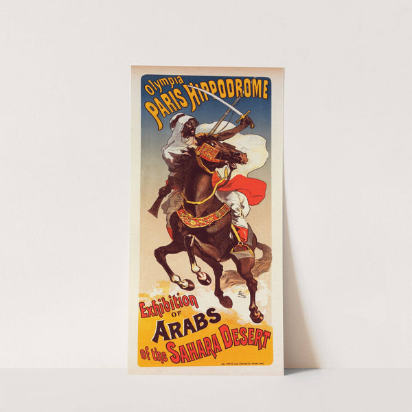 Exhibition D’arabes Du Sahara (1899) by Jules Chéret