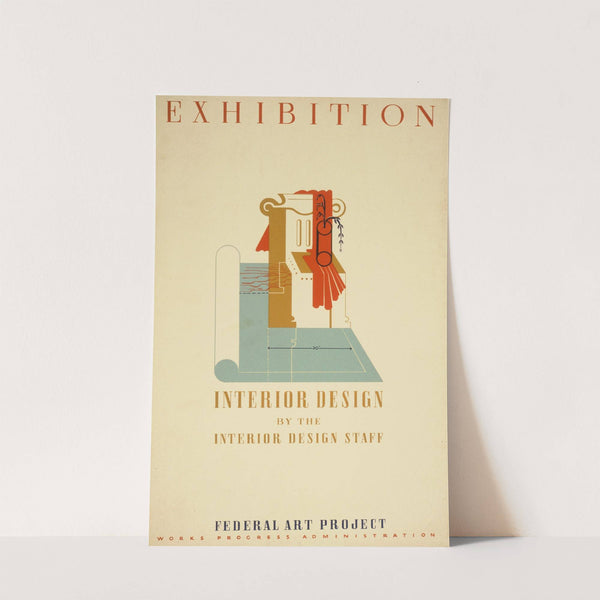Exhibition Interior design by the interior design staff by Jerome Henry Rothstein