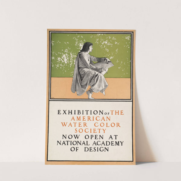 Exhibition of the American Water Color Society (ca. 1890–1920) by Maxfield Parrish