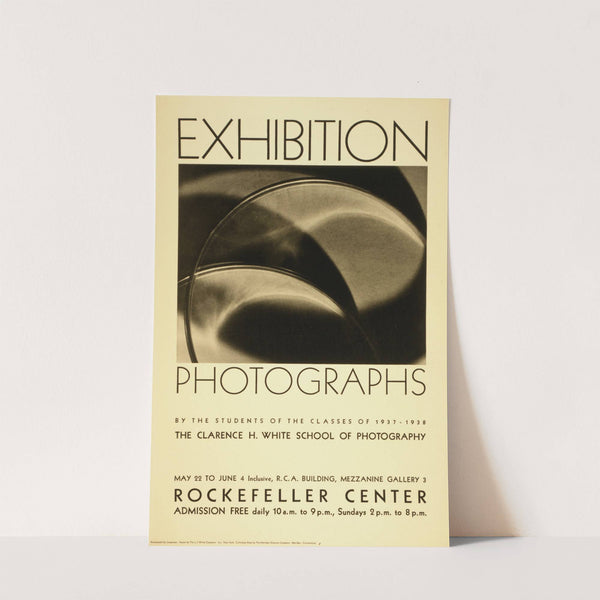 Exhibition; Photographs by the students of the classes of 1937-1938, the Clarence White School of Photography by Hans Jorgensen
