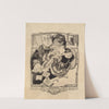 Exlibris Platz für das Leben (1907) by Franz von Bayros