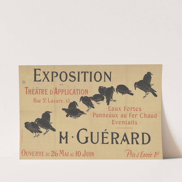 Exposition au Théatre d’Application (1891) by Henri Guérard